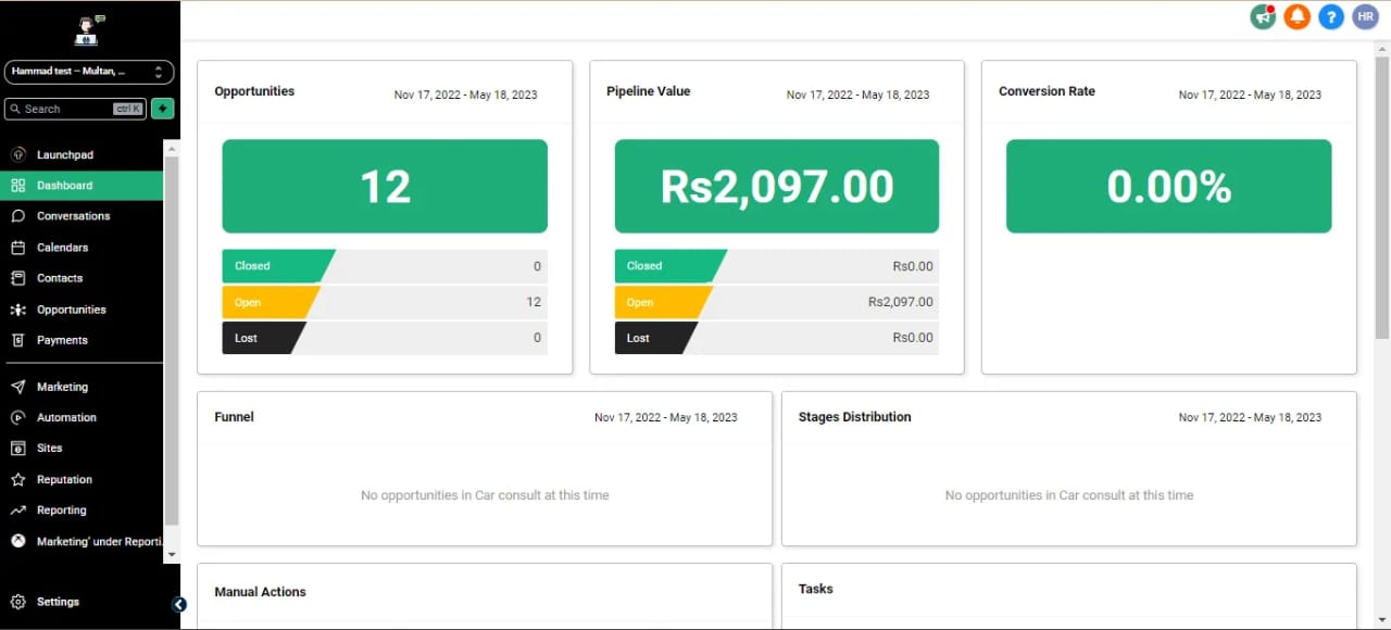 Dashboards