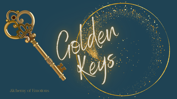 I have come to realize that all challenges or situations that we call hard or feel emotionally activated by, have the potential to offer  what I like to call Golden Keys. These Golden Keys open the door of to transformation and growth, should we choose to acknowledge them.