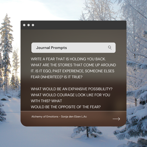 journal prompts for winter