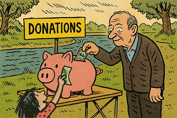 Donate a roast chicken