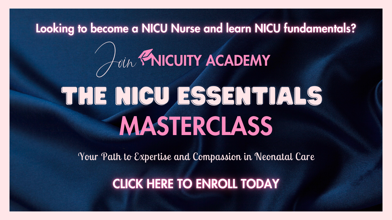 nicu nurse masterclass