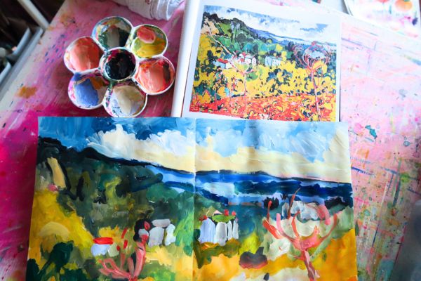 stufy inspired by Vlaminck