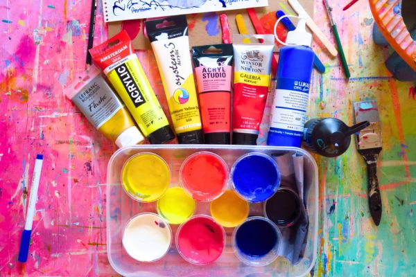 limited acrylics palette limited acrylics palette