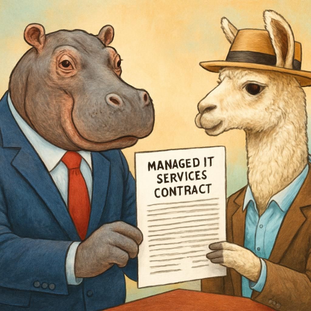 Cas de gestion des contrats pour les services informatiques gérés 