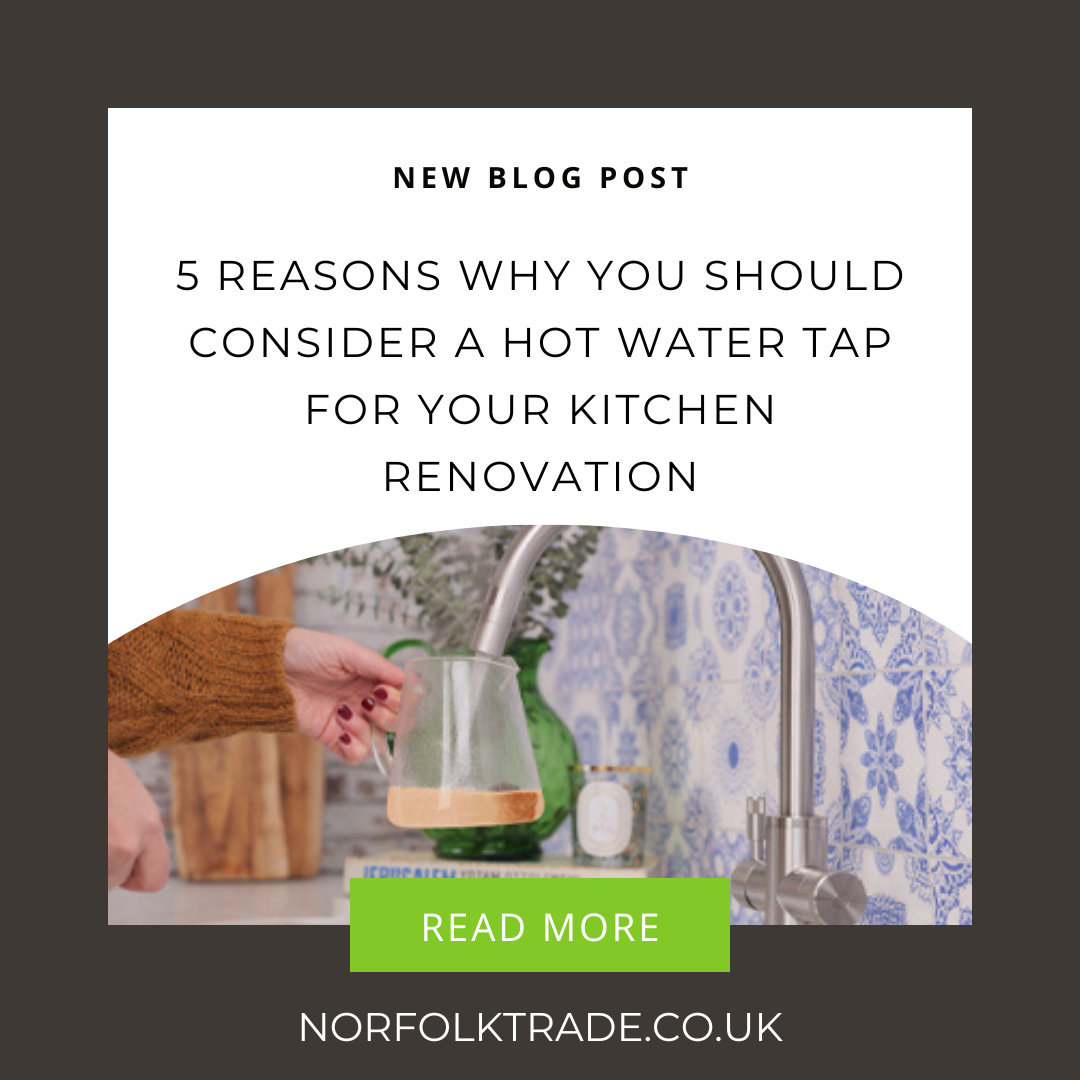 Hot water tap