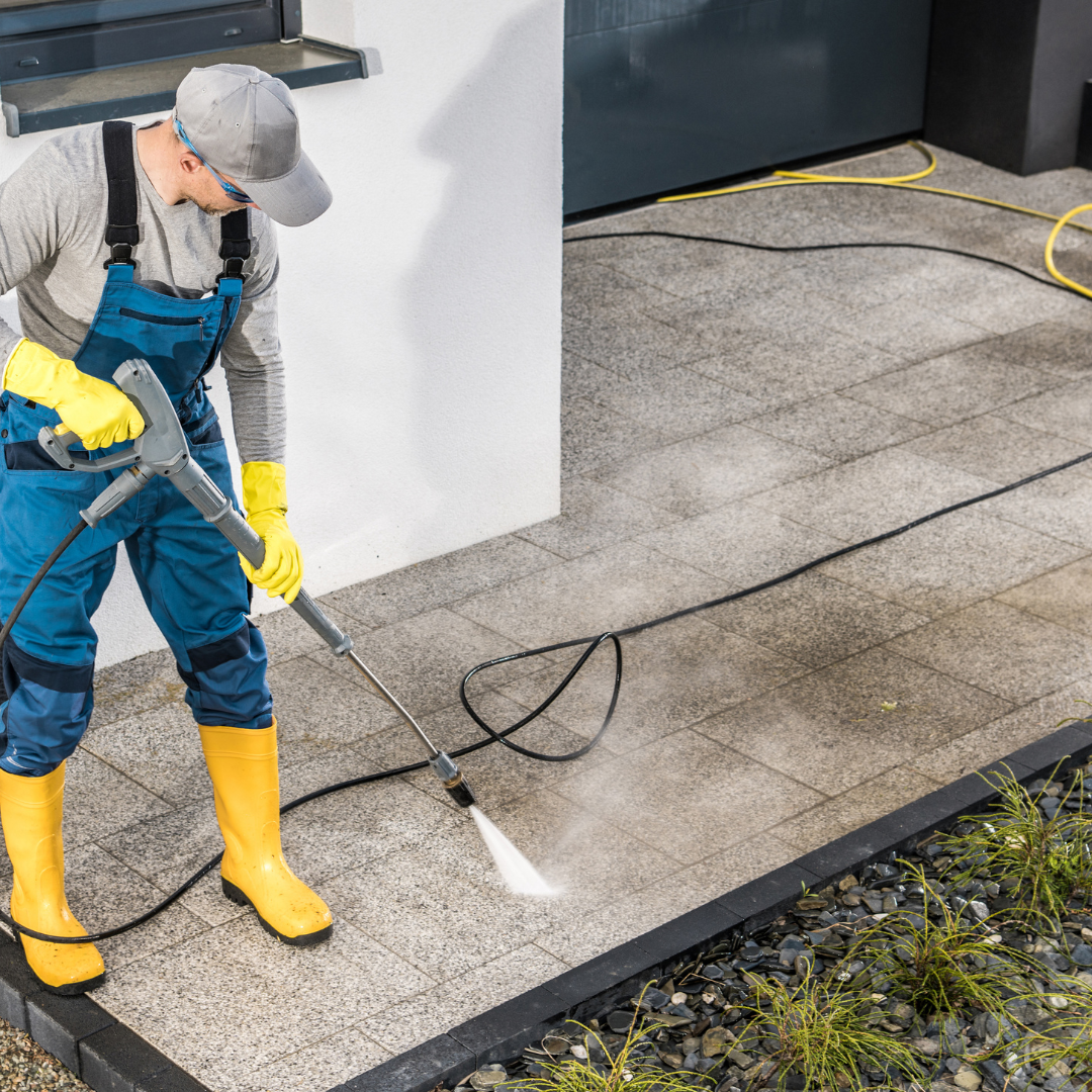 Transform Your Driveway with Grimegobblers' Expert Power Washing Services!