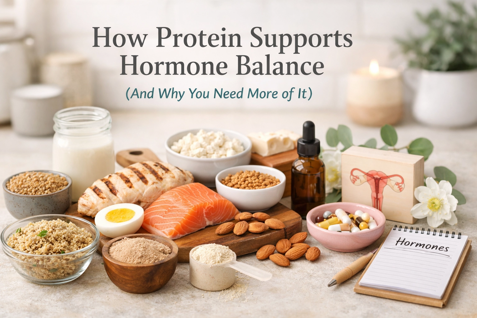 How Protein Supports Hormone Balance (And Why You Need More of It)