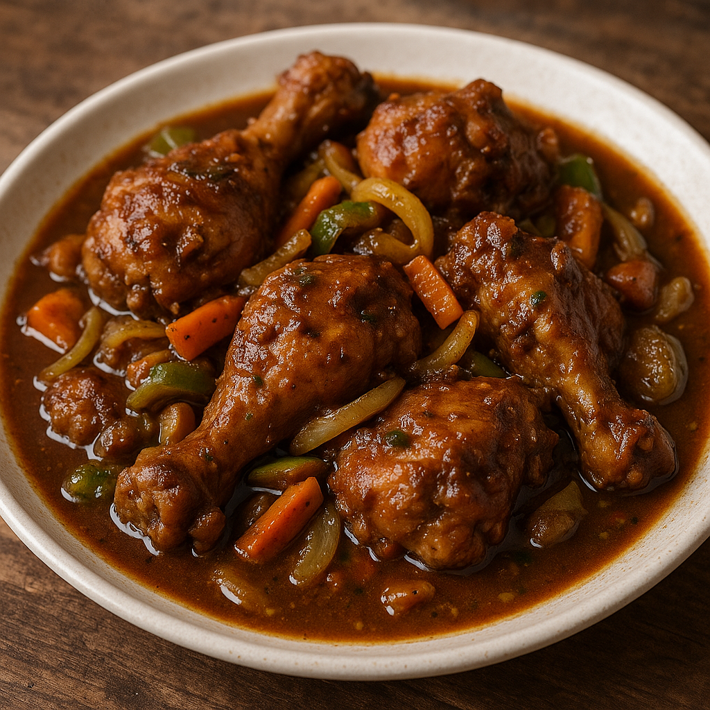Brown Stew Chicken