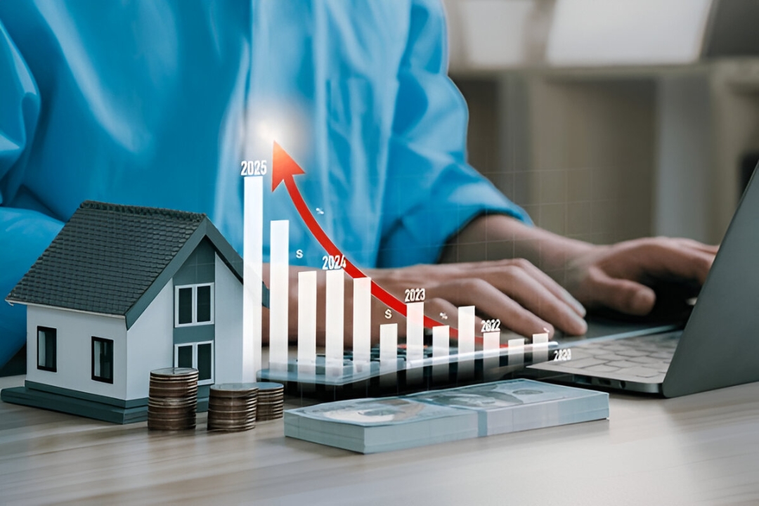 A stack of coins with percentage blocks and an upward graph, symbolizing Financing solutions for people with low credit scores from KBR Investing. A stack of coins with percentage blocks and an upward graph, symbolizing Financing solutions for people with low credit scores from KBR Investing.