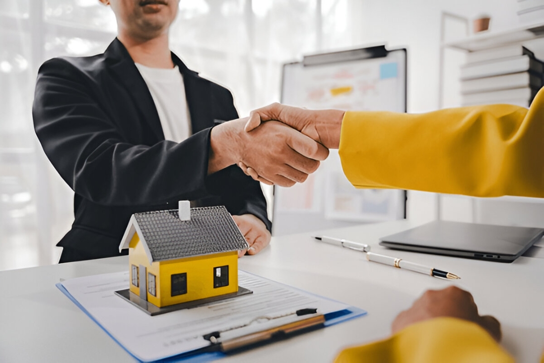 A businessman holding a glowing house icon with graphs, demonstrating KBR Investing's ability to help Buy a home with low credit. A businessman holding a glowing house icon with graphs, demonstrating KBR Investing's ability to help Buy a home with low credit.