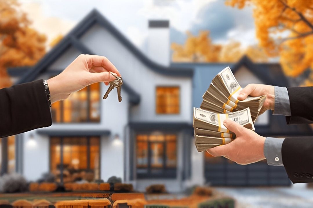 A person signing a contract with a small house model nearby, exploring Mortgage alternatives for penalty box buyers with KBR Investing.
