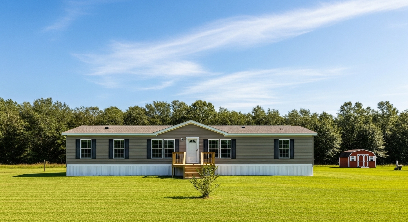 A mobile home in the Sulphur, LA area