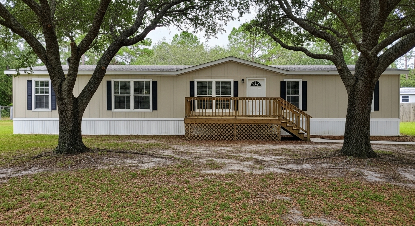 A mobile home in the Westlake, LA area
