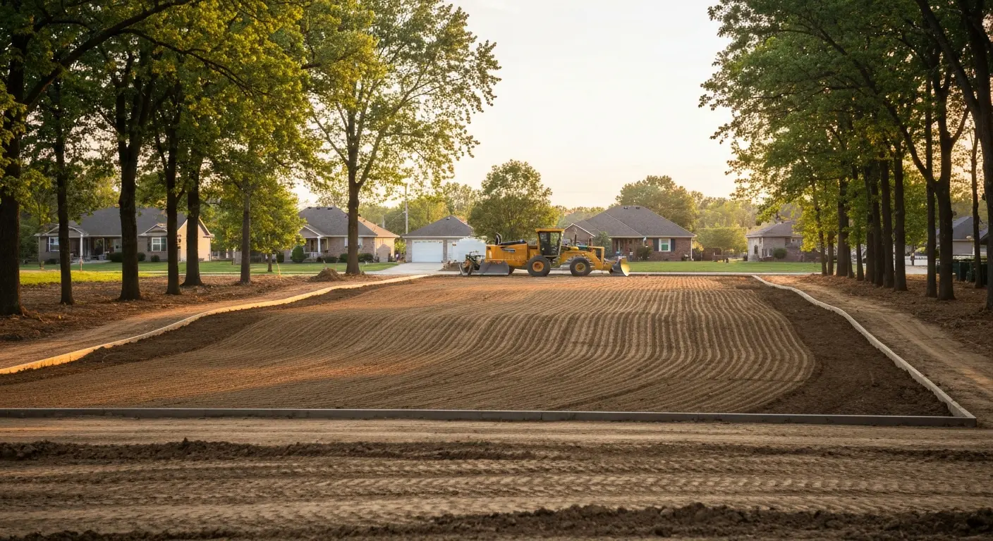 Land clearing and grading