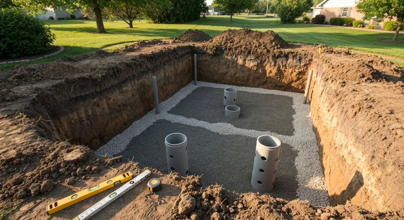 Drain field restoration service