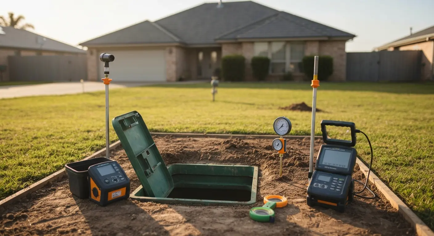 Septic repair and maintenance service