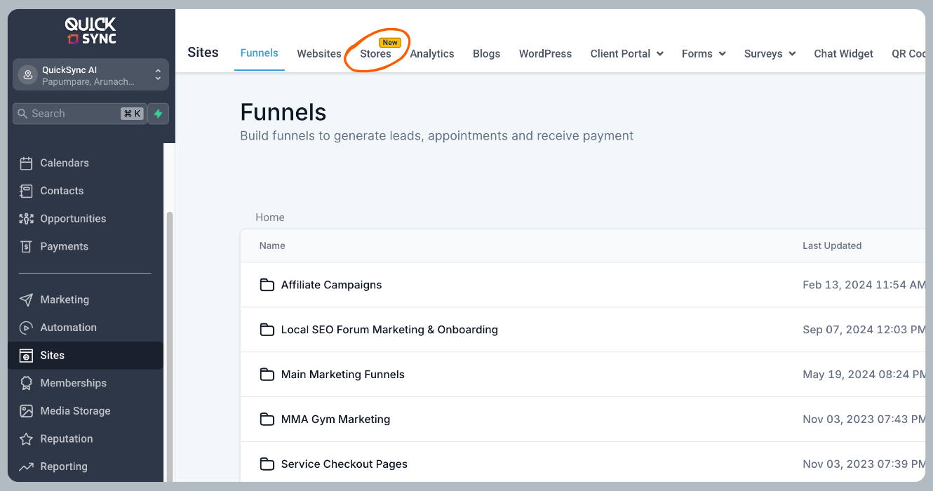 Update 5 - Stores for ecommerce in GoHighLevel Update 5 - Stores for ecommerce in GoHighLevel