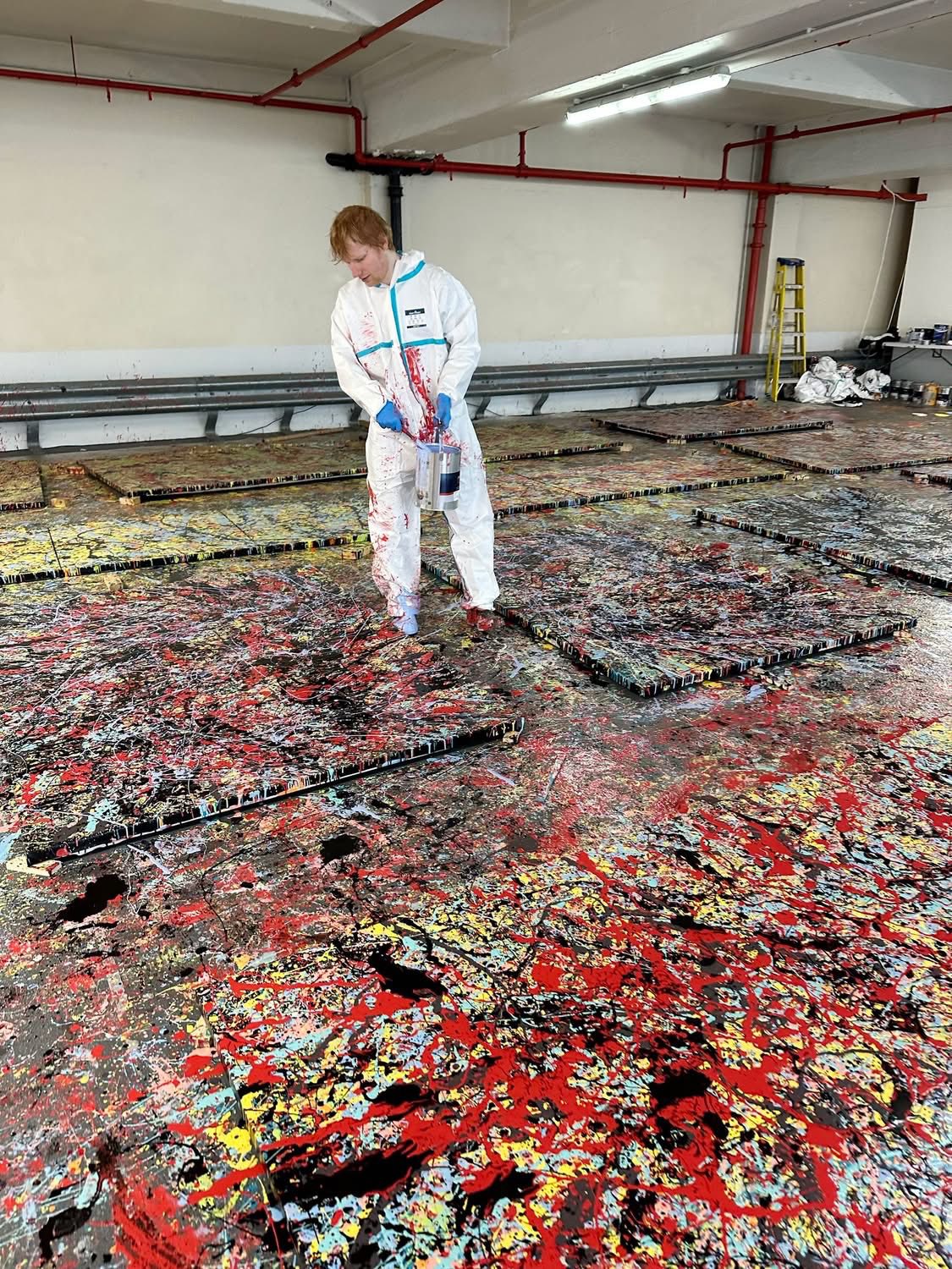 Ed Sheeran Painting Ed Sheeran Painting