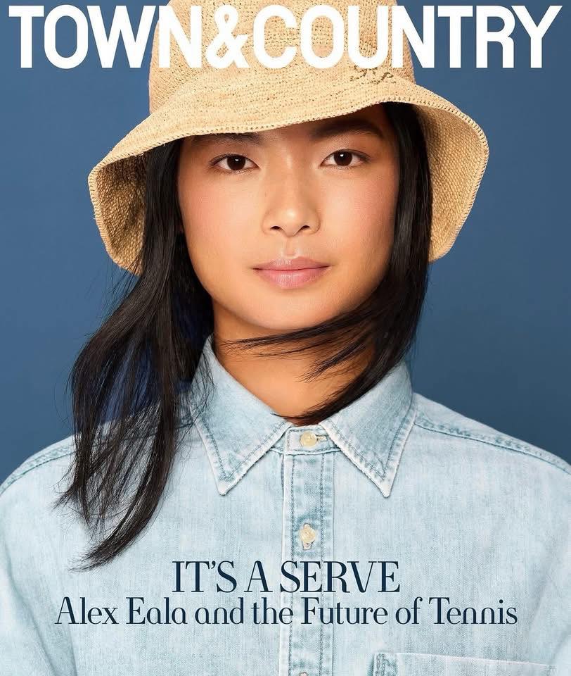 Filipina Tennis Player Alex Eala In Iconic US Magazine Town And Country ...