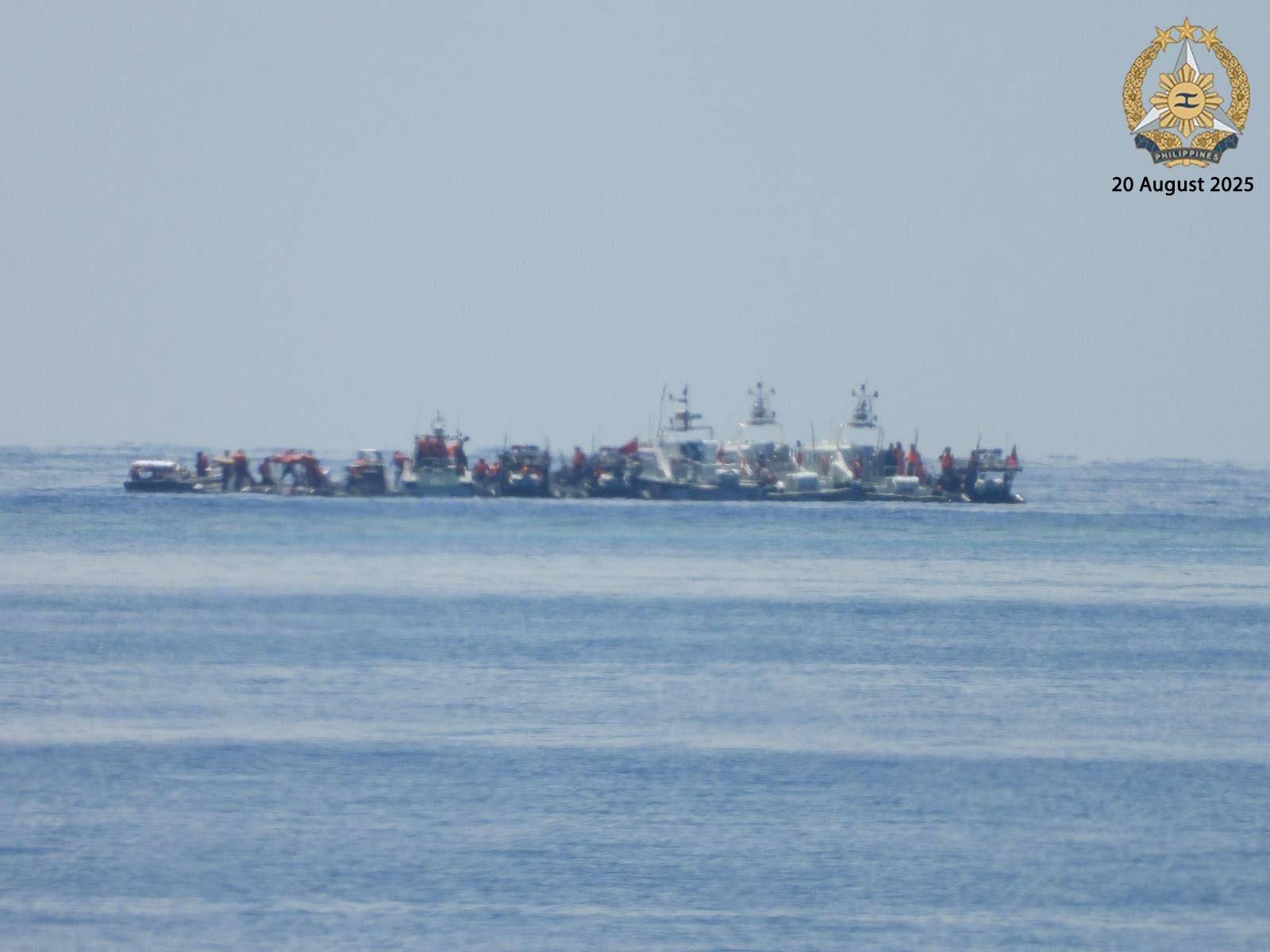 AFP-CHINESE-AYUNGIN-SHOAL AFP-CHINESE-AYUNGIN-SHOAL