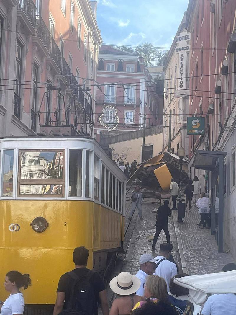 lisbon funicular crash lisbon funicular crash