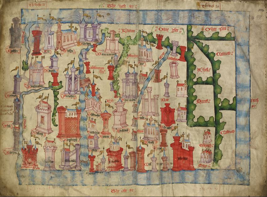 medieval map medieval map