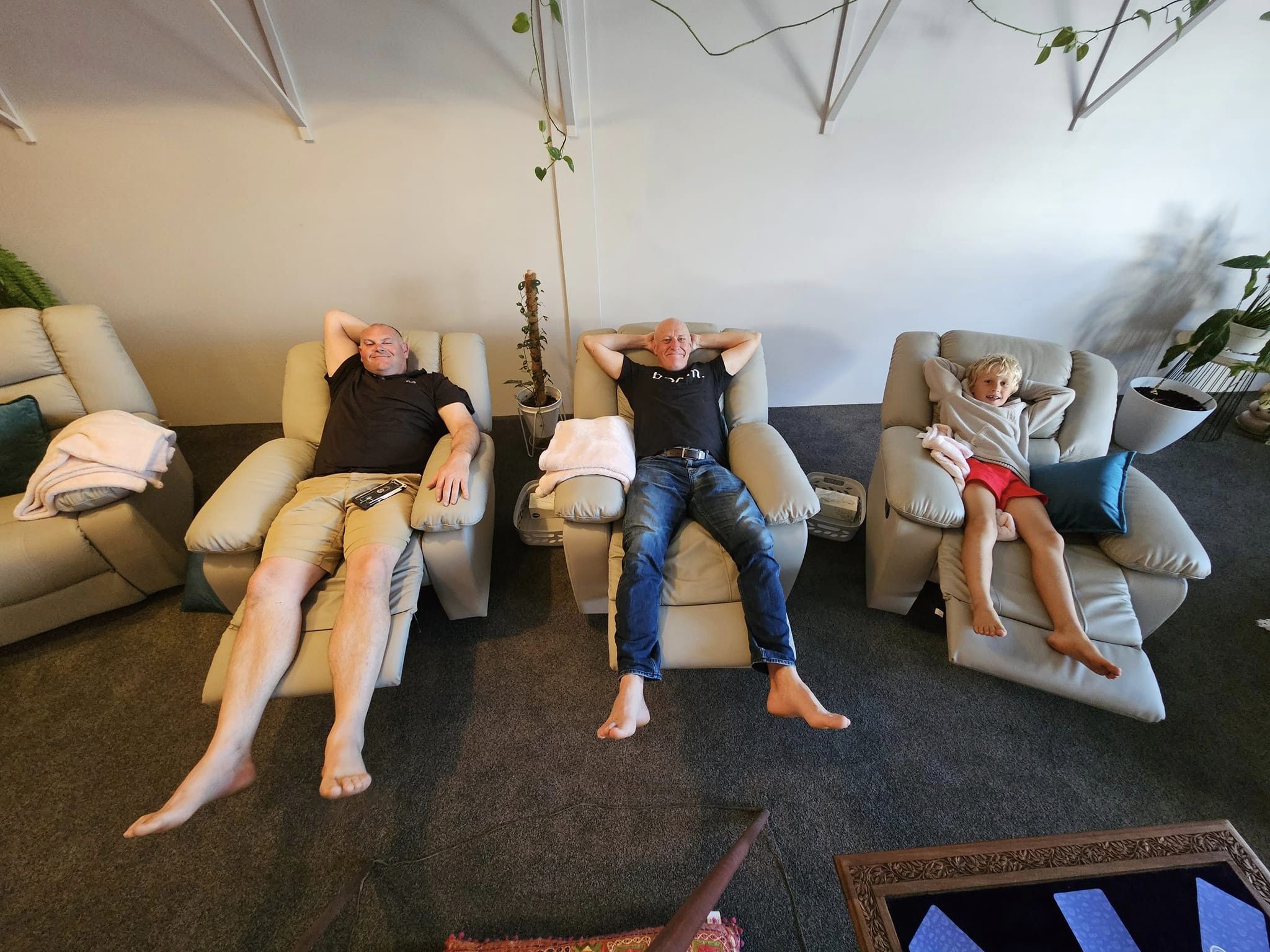 lotus light wellness ees reclining lounges