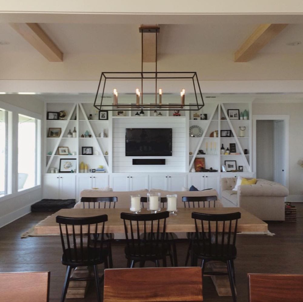 Accent wall