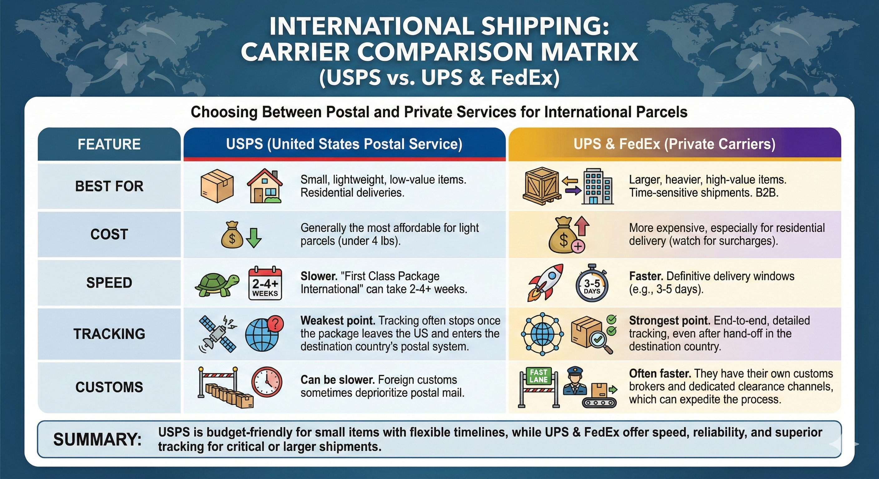 Step 2 for International Shipping