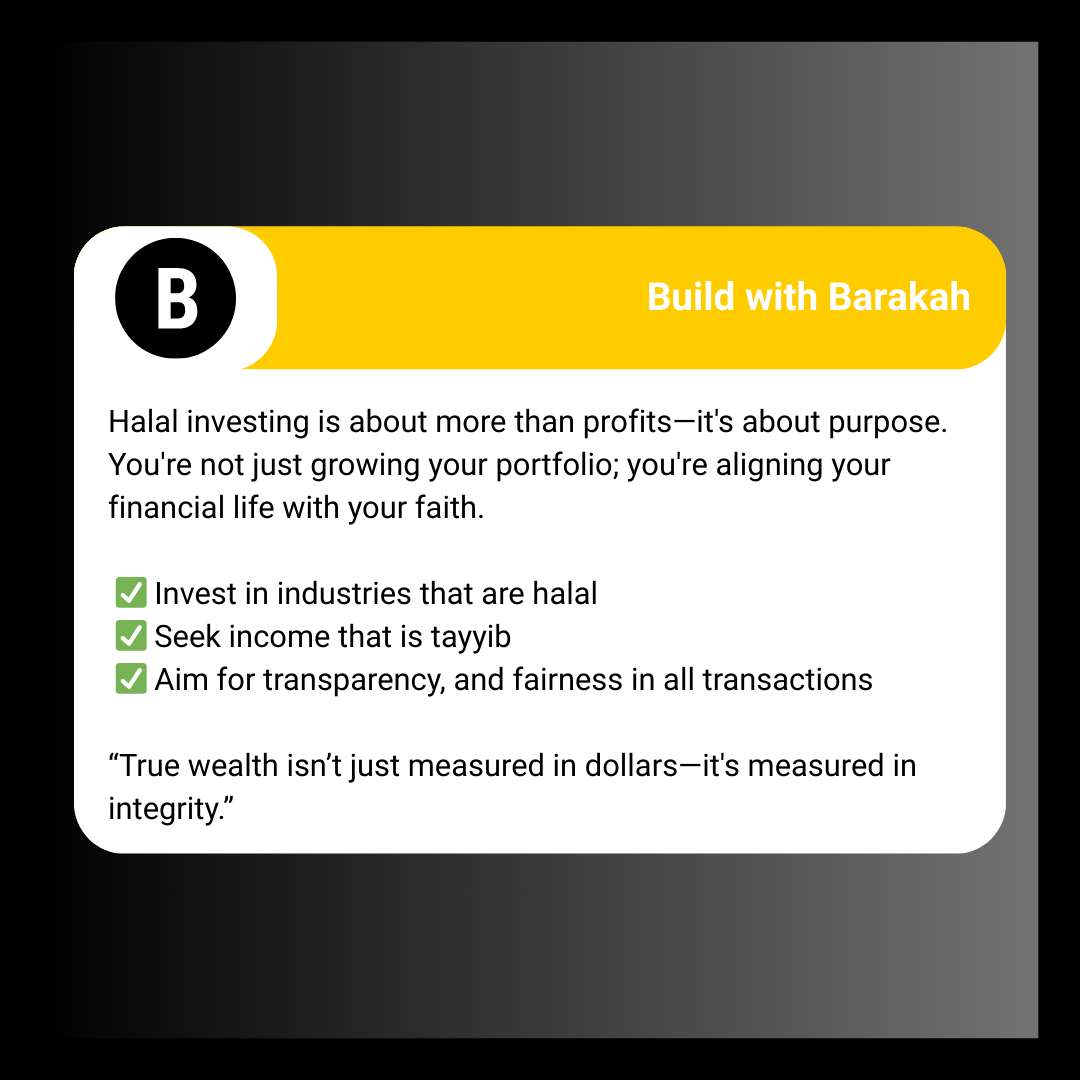 B – Build with Barakah B – Build with Barakah