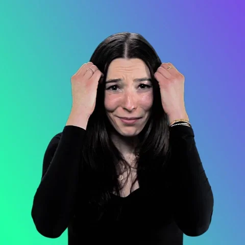 image of woman mindblown image of woman mindblown
