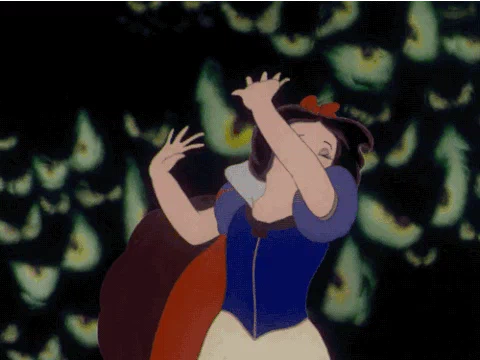 snow white being overwhelmed snow white being overwhelmed