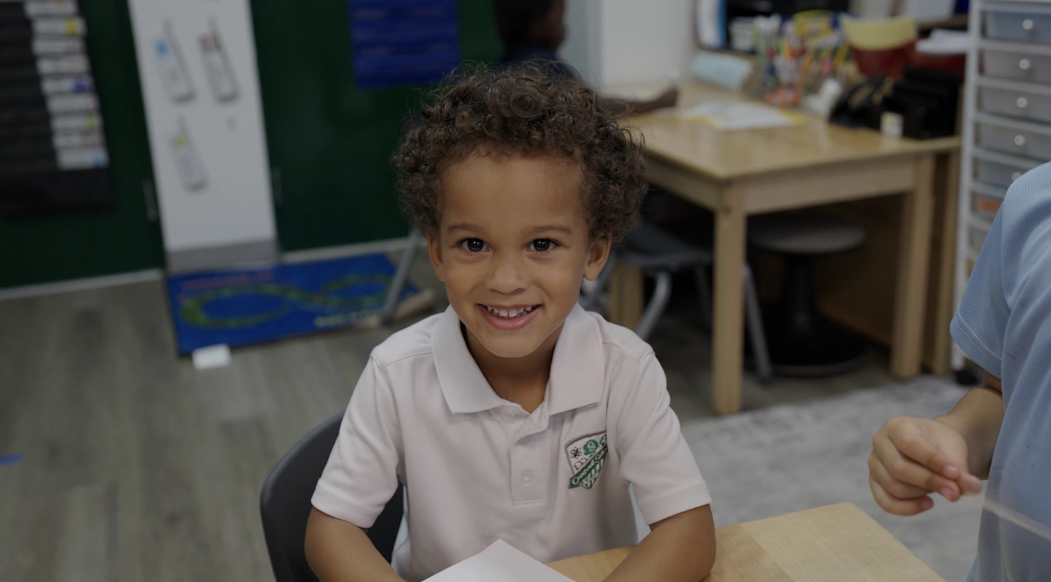 Crestwell Pre-K students in classroom