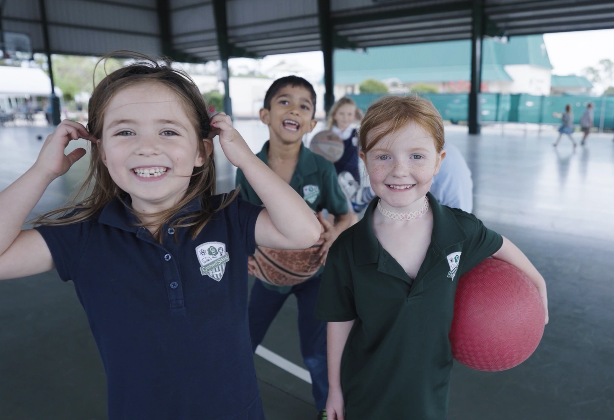 Students in afterschool activities