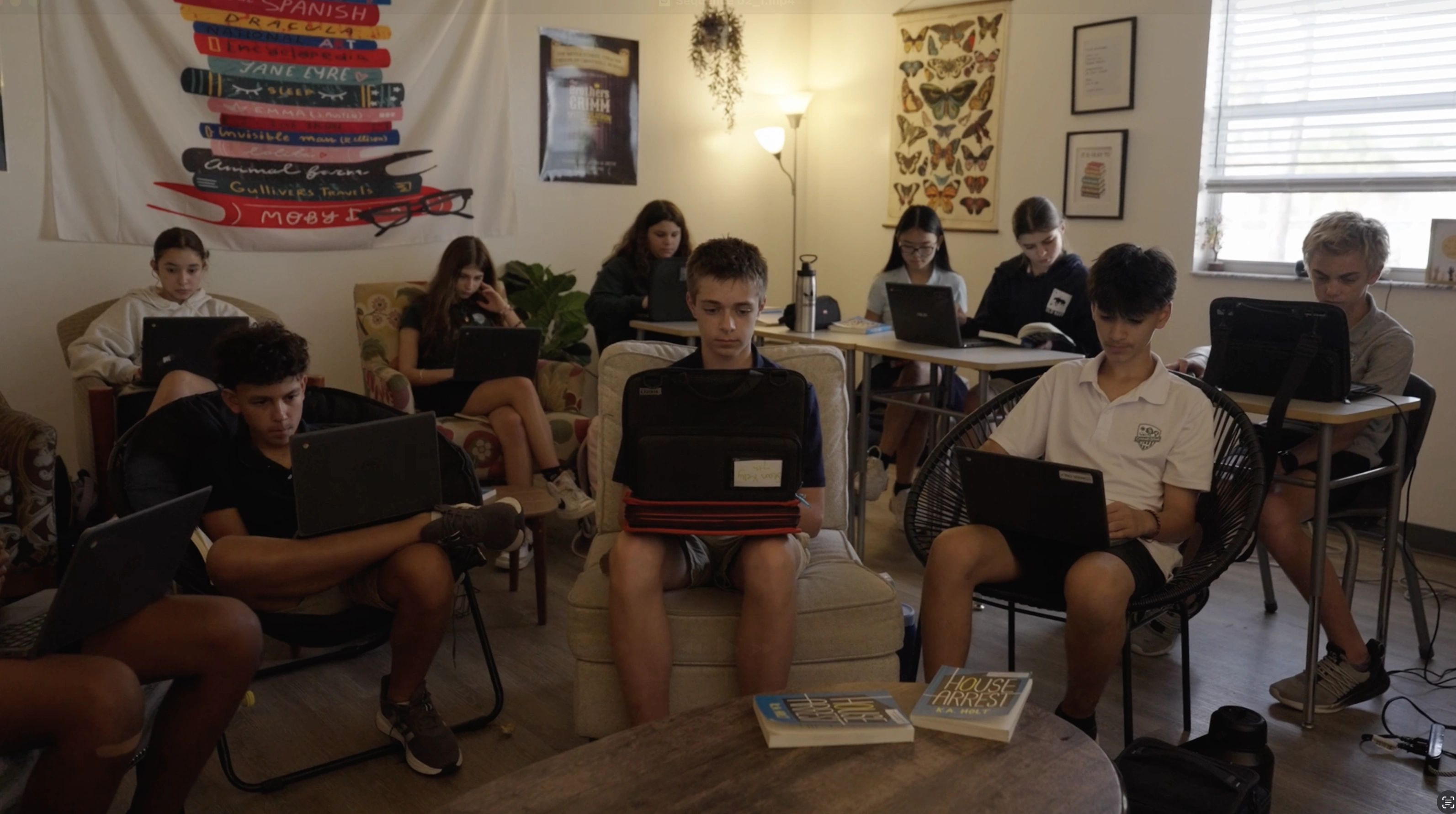 Middle school students