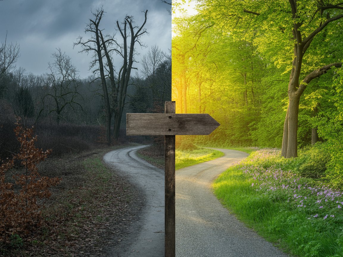 Connection Q - Divergent path