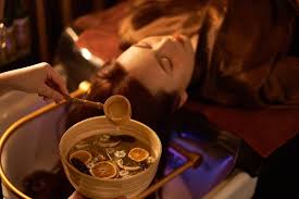 Relaxing Nourishing Head Spa session at Lotus Nails & Spa in Poplar Bluff, Missouri