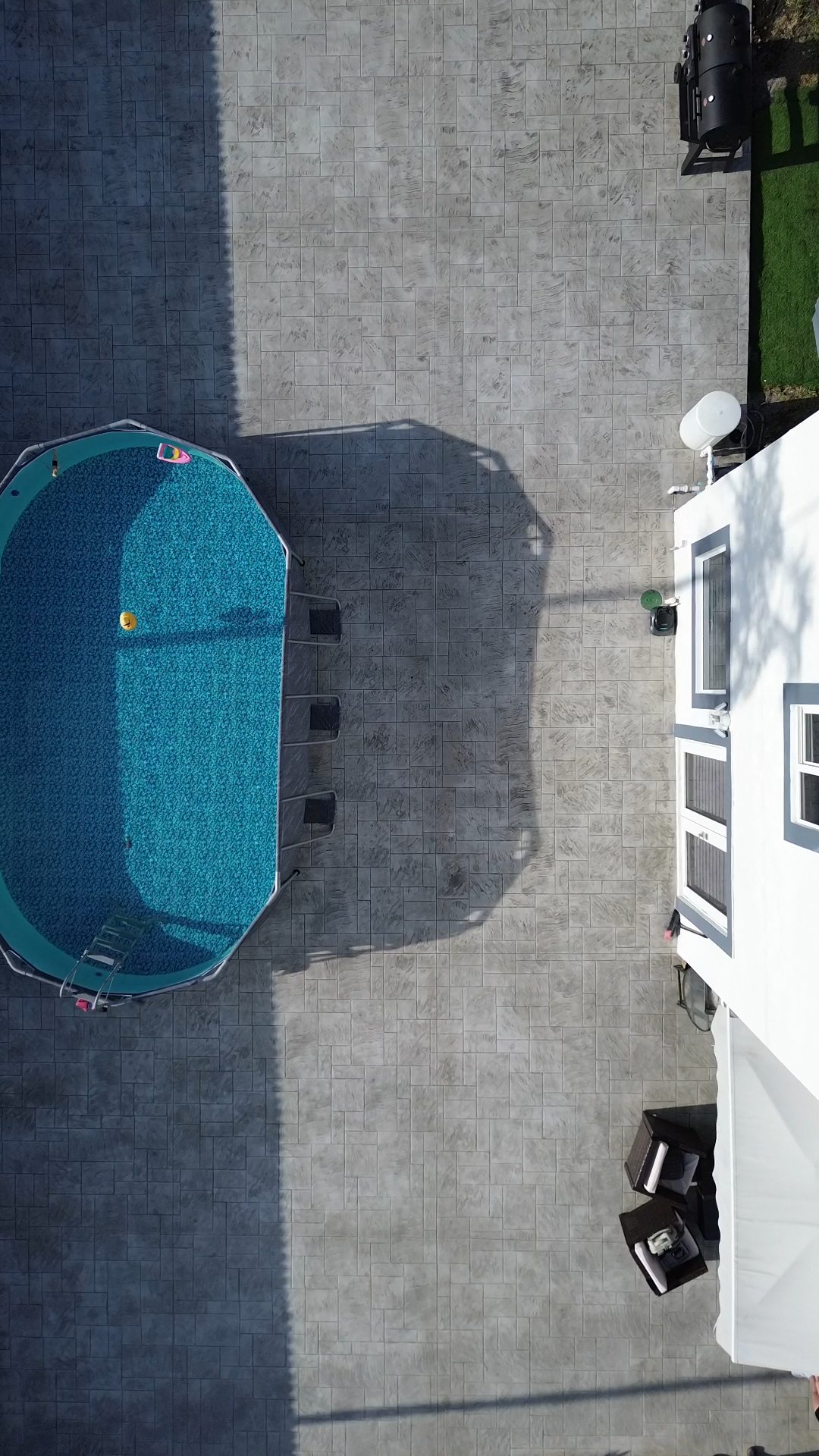 concrete patio
