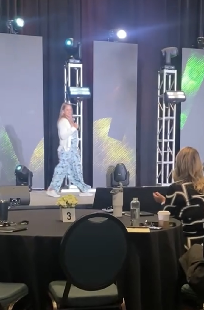 Whisper engaging audience