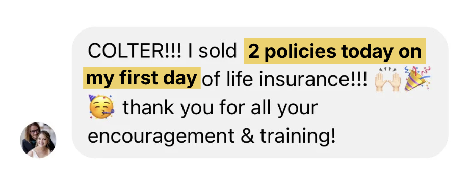 New team member testimonial