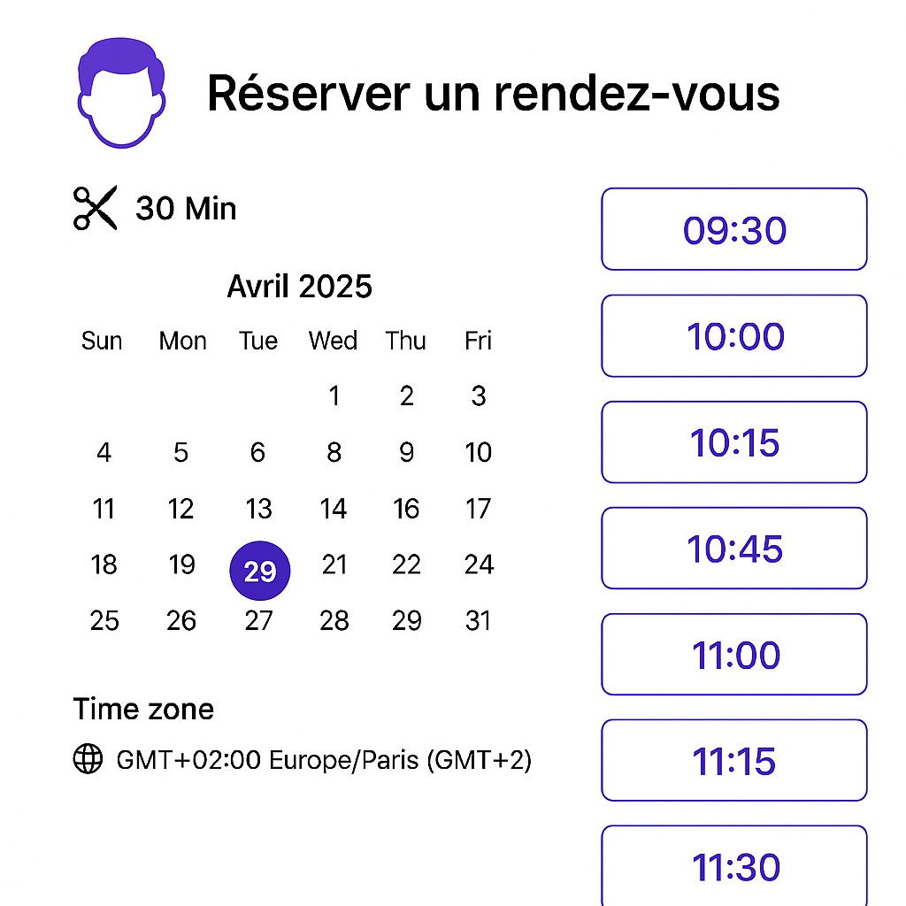 Réservation en ligne salon Excelia