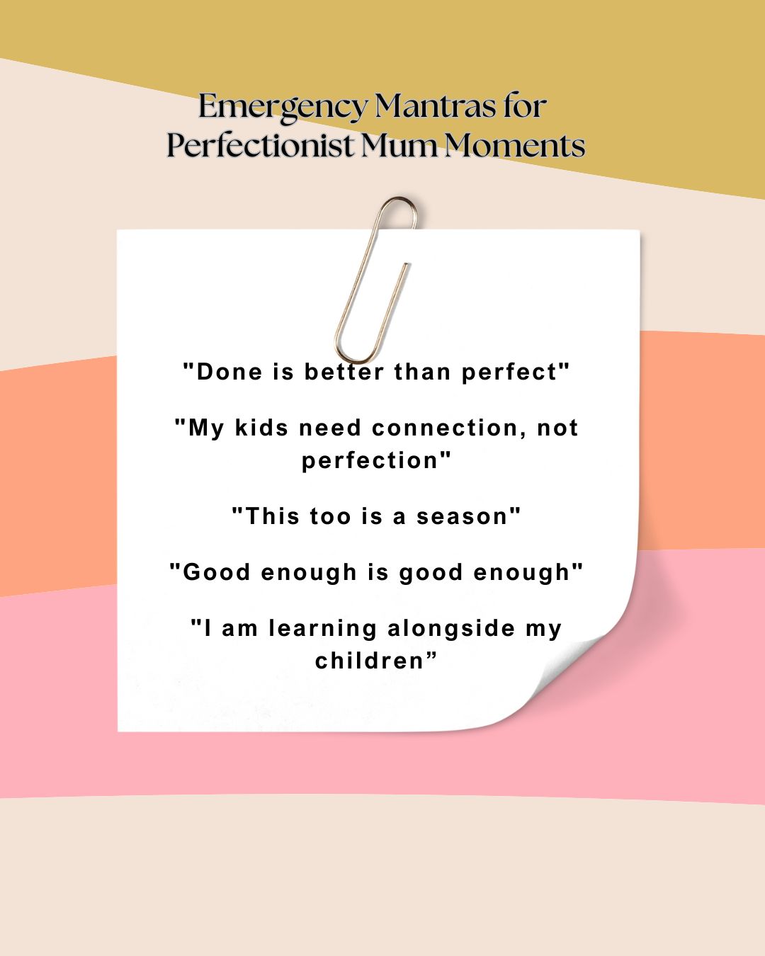 Emergency Mantras