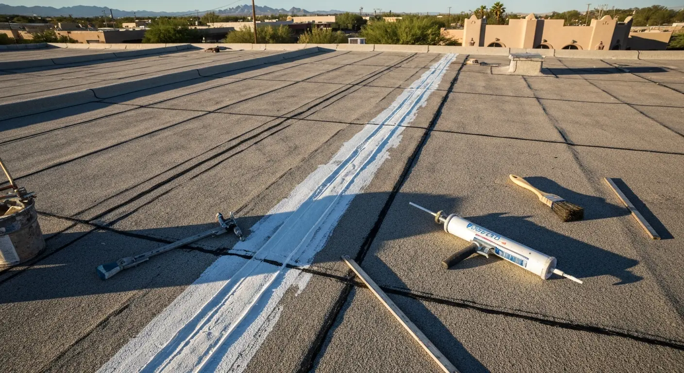 Roof leak repair
