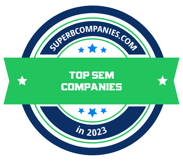 Top SEM Companies badge