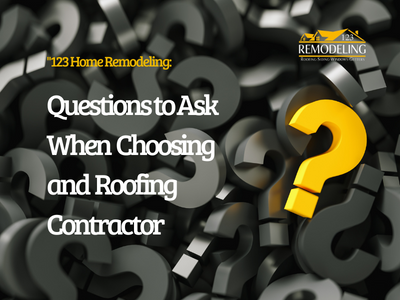 Questions to Ask When Choosing and Roofing Contractor