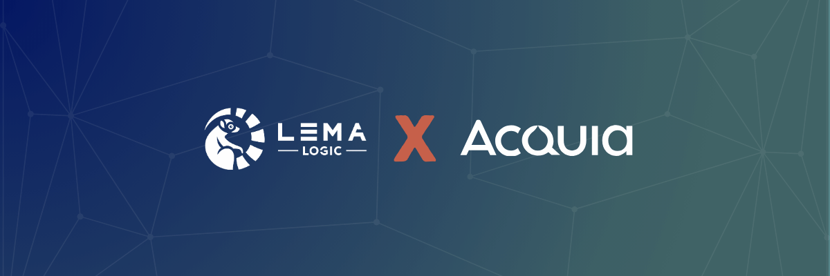 LEMA Logic Announces New Partnership With Acquia