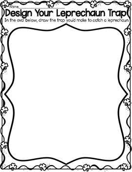 Design Your Leprechaun Trap St. Patrick's Day Art​