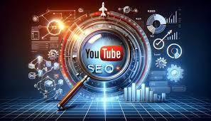 the words You Tube SEO in the middle of a digital world