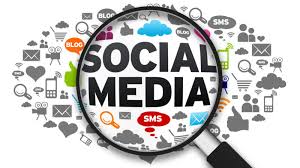 a magnifying glass showing the words social media a magnifying glass showing the words social media