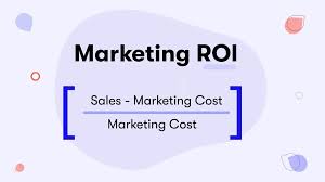a formula that shows the way to track your ROI